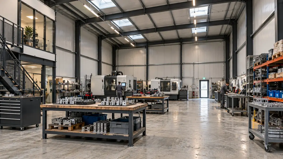 Малое производство в блоке Light Industrial, визуализация